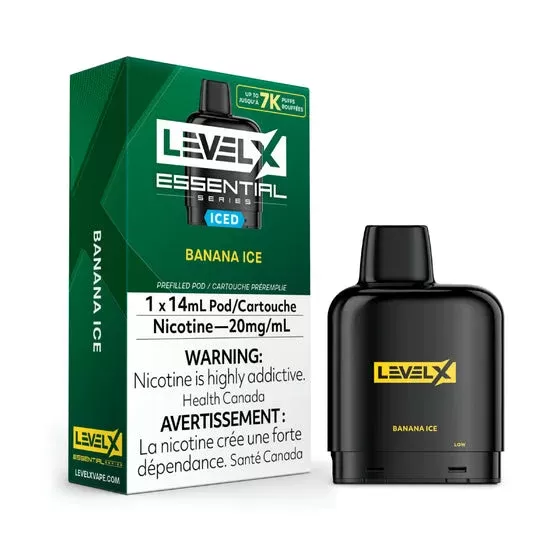 Level X Essential Series – Banana Ice – Flavour Beast Pods
