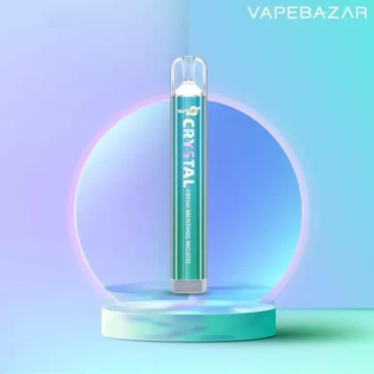 VAPEURS Crystal – Fresh Menthol Mojito - 550 mAh / Glycerin / Nikotinsalz / Propylenglykol / Aromastoffe / 20mg/ml