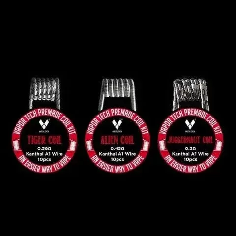 Vapor Tech Pre-made Coils