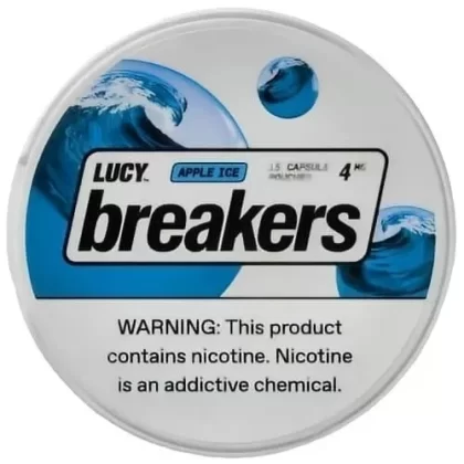 Lucy Breakers Nicotine Pouches – Apple Ice - Vape Product, Vape Product (1982FA)
