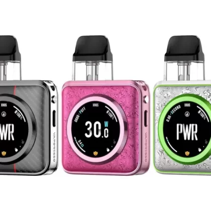 Vaporesso XROS 5 Nano 30W Pod System Kit - Black Satin, Color Burst (3DBB8C)