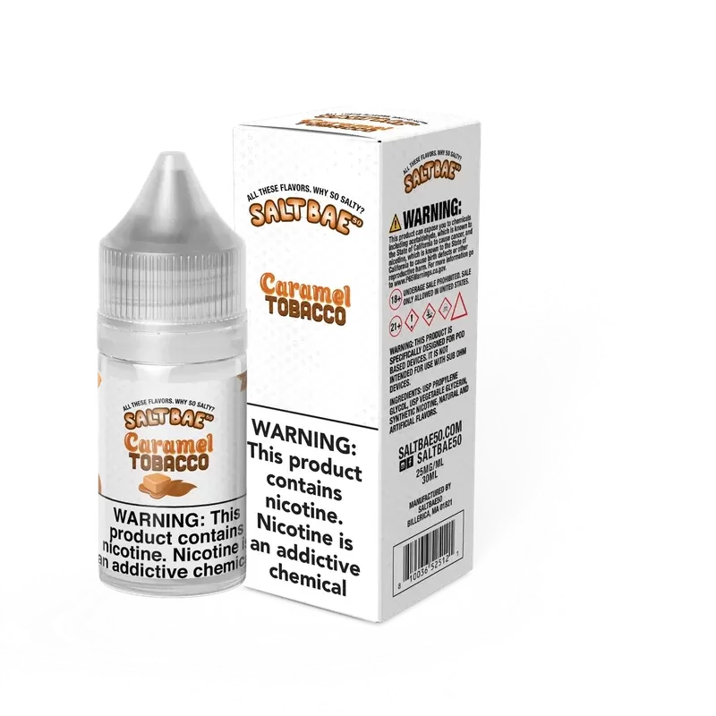Caramel Tobacco SALT – Salt Bae 50 – 30mL