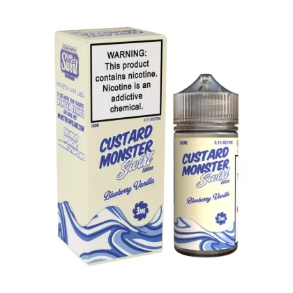 Custard Monster Swirl Edition - Blueberry Vanilla - 100ML E-Liquid