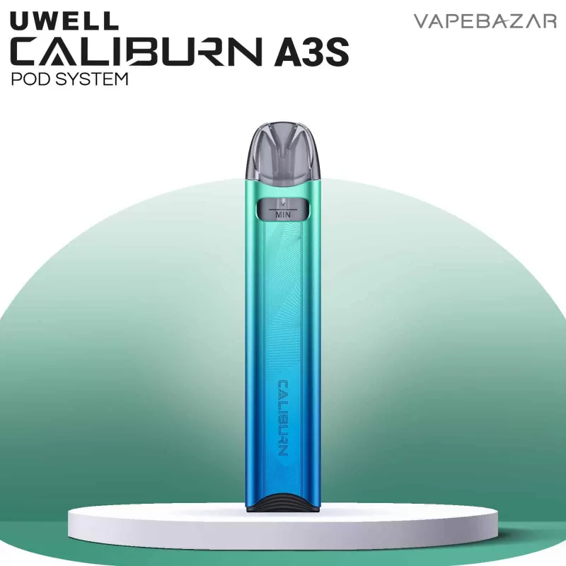 UWELL Caliburn A3S Pod System – Lake Green - Image 2