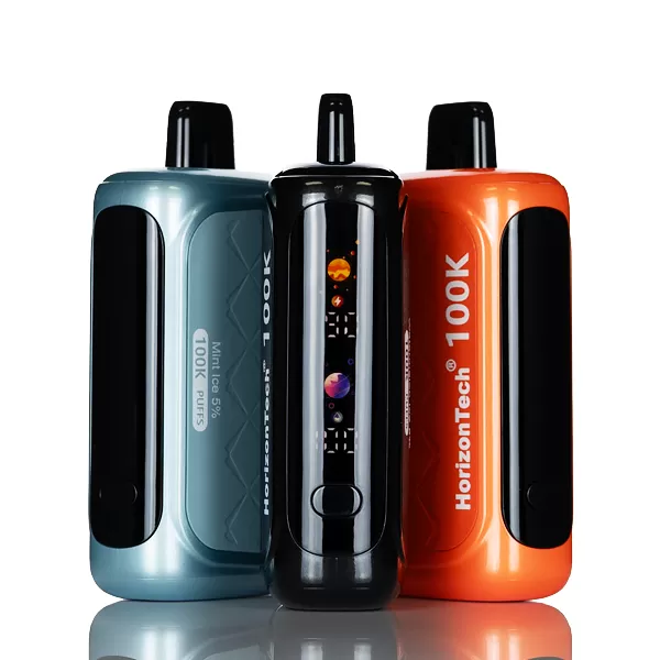 HorizonTech 100K 100000 Puffs Disposable Vape - 40mL - Black Mint
