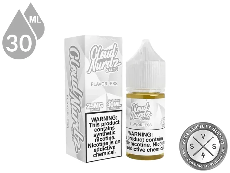 Flavorless by Cloud Nurdz Salts 30ml
