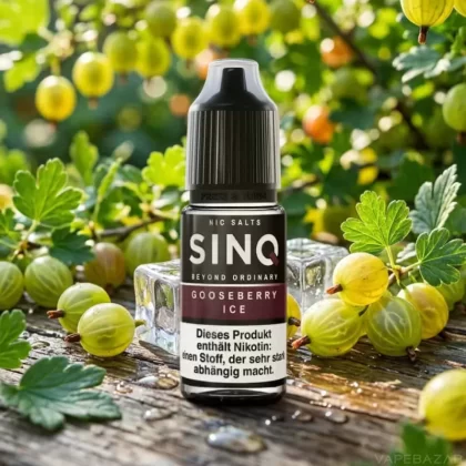 SINQ Nic Salt – Gooseberry Ice - 10mg/ml, 20mg/ml
