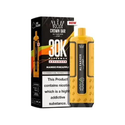 Al Fakher 30K Hypermax Prefilled Pod Kit Mango Pineapple - Strength#20mg (61362F)