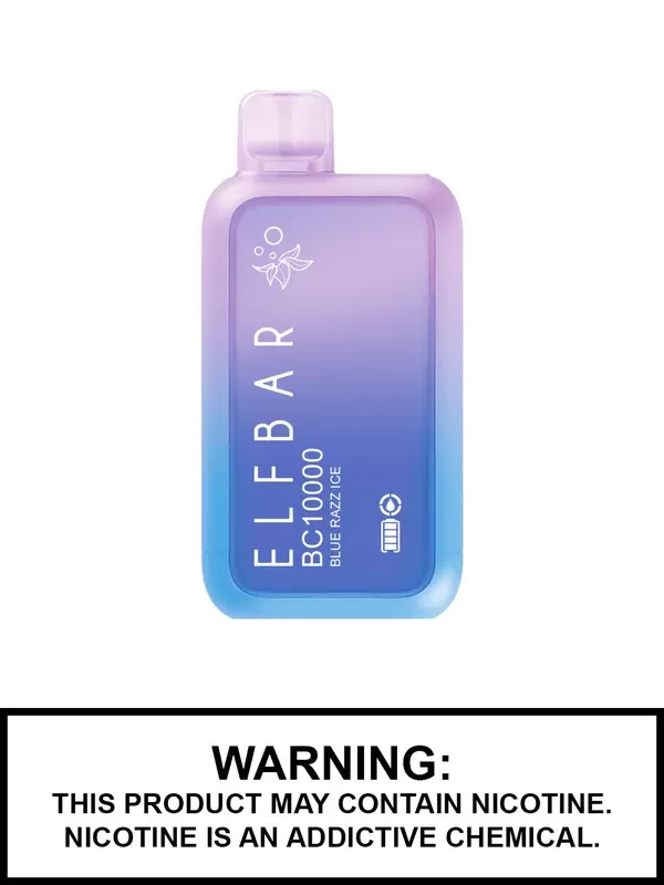 Blue Razz Ice by Elf Bar BC10000 Disposable Vape