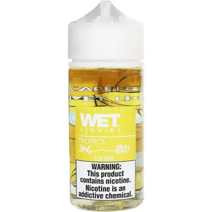 WET LIQUIDS Tropics Iced E-liquid – 100ml - Vape Product, Vape Product - Image 2