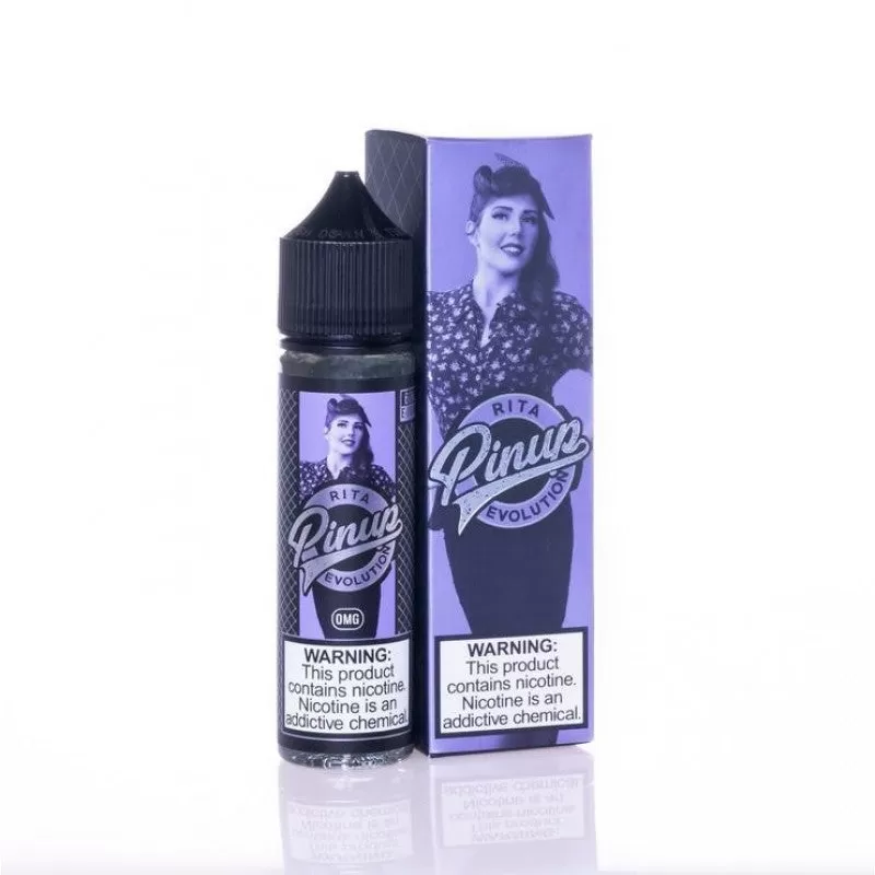 Pinup Vapors 60ml - Rita / 12mg - Vapeciga - Image 3
