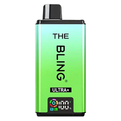 The Bling Ultra Plus 30K Fresh Mint / Strawberry Mint Prefilled Pod Kit