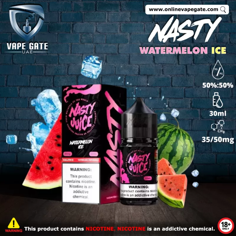 Watermelon Ice - Nasty 30ml - 50 mg