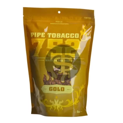 752 Gold Pipe Tobacco 6 oz. Bag
