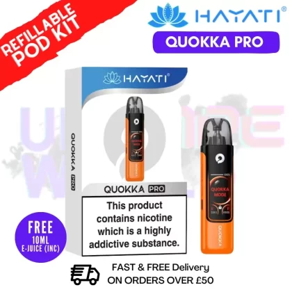 Quokka Color Hayati Quokka Pro Pod Vape Kit + Free 10ml Liquid