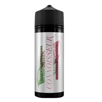 RHUBARB TOBACCO E LIQUID BY CONNOISSEUR 100ML 75VG