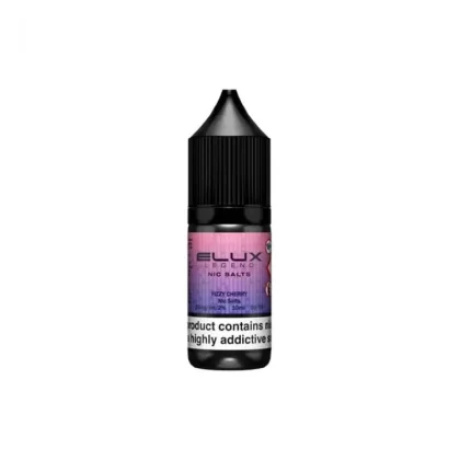 Elux Legend Nic Salts Fizzy Cherry E Liquid 10ml - Nicotine Strength#20mg>10mg>5mg (E2C5E1)