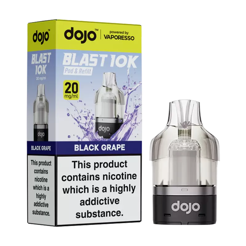 Black Grape Dojo Blast 10K Refill Pack - 20mg - Vape Product
