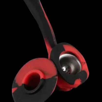 Skull Cowboy Silicone Hand Pipe