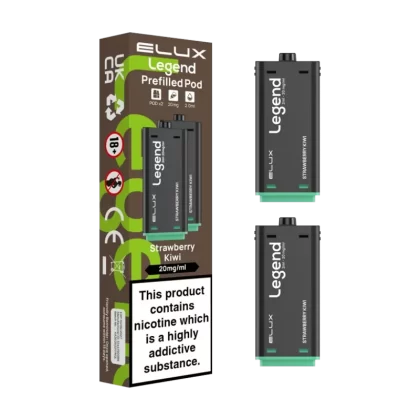 Strawberry Kiwi Elux Legend 1500 Pods - Ecigwizard