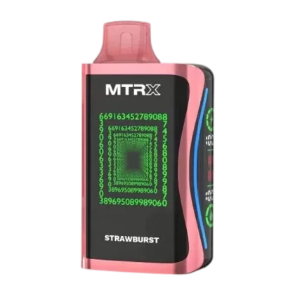Strawburst – MTRX MX 25000 - VAP; Vape Product; 5 Pack, Single