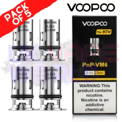 VooPoo VM6 Mesh PnP Coil 0.15ohm