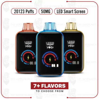 Lucid Boost x Yogi 20,123 Puffs 5% Disposable
