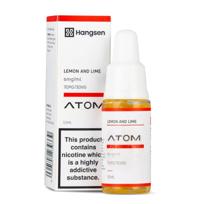 Lemon & Lime E-Liquid Atom Series by Hangsen (10ml) - 18mg